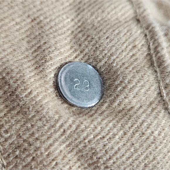 VTG 70s Levi's 693 Cut, Tan Bell Bottoms with White Tab, 30x28.5 - Picture 6 of 7